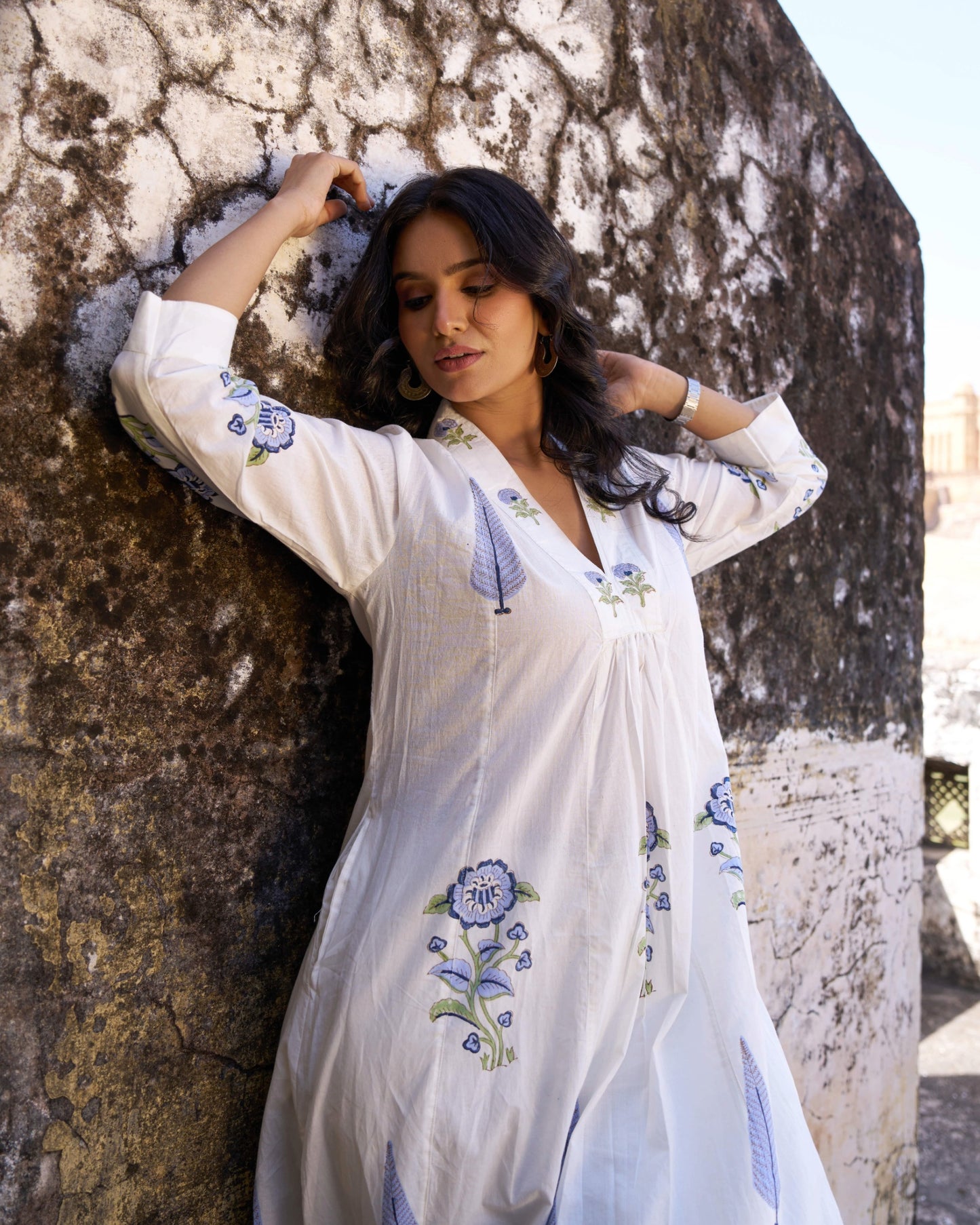 Neerza Neelkamal Kurta