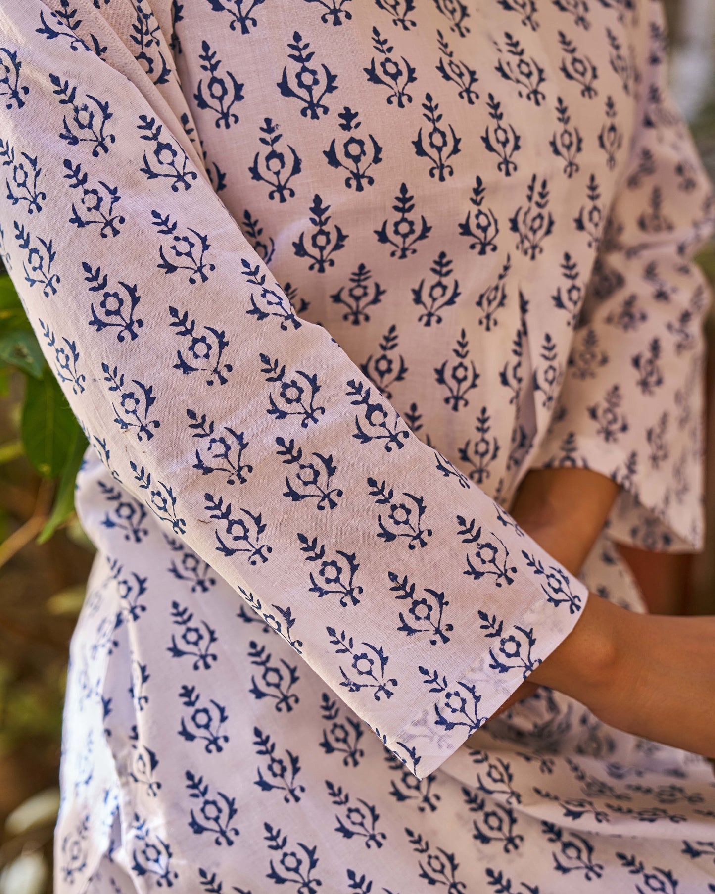 Naaz Neel Butti Co-Ord Set