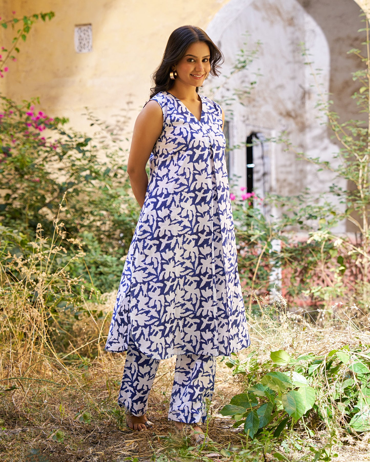 Naaz Leher Co-Ord Set