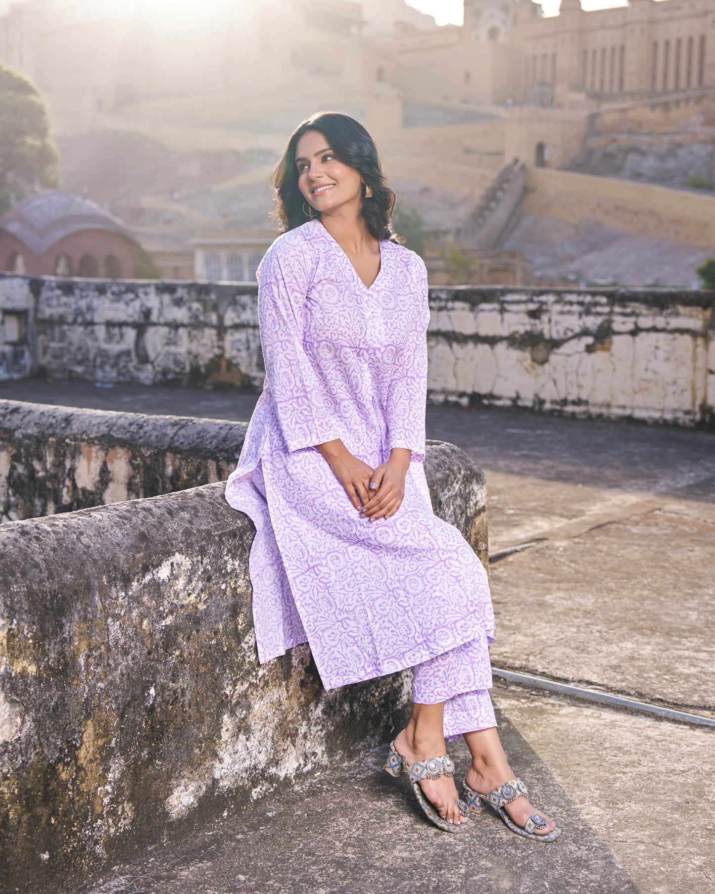 Naaz Nilofer Co-ord set