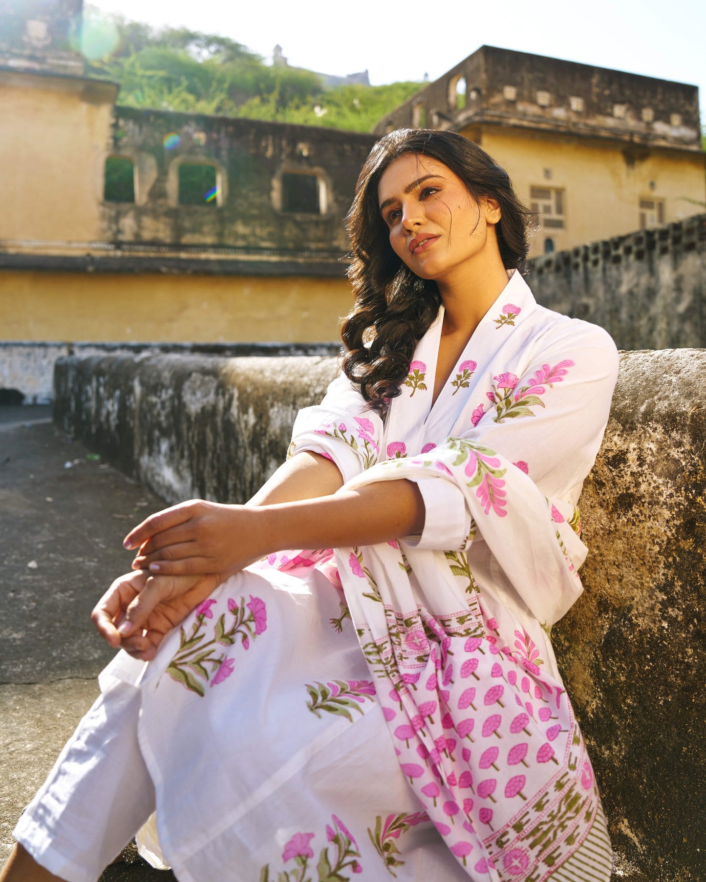 Pink Pankhuri 3 - Piece Suit Set