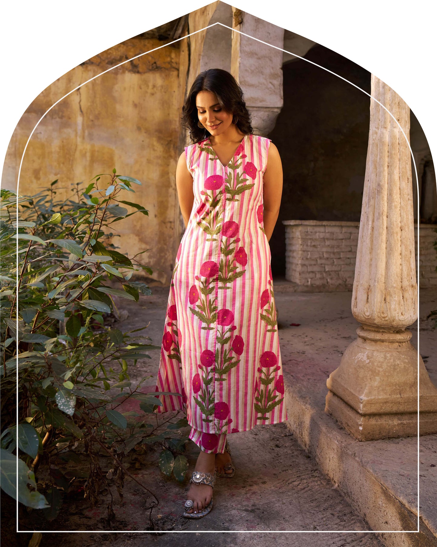 Gulraaz Pink Co-Ord Set