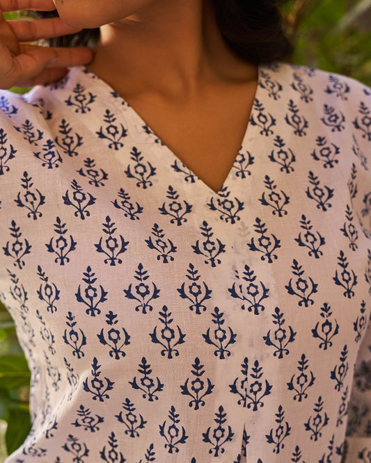 Naaz Neel Butti Co-Ord Set
