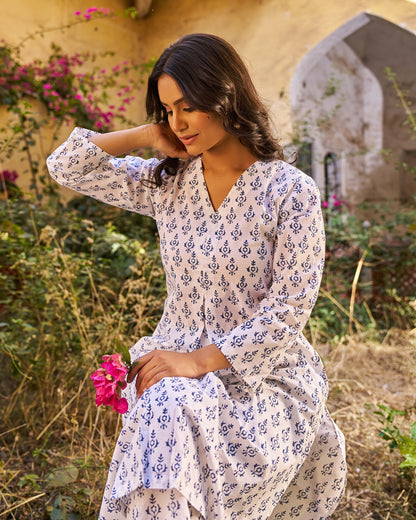 Naaz Neel Butti Co-Ord Set