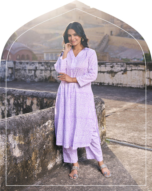 Naaz Nilofer Co-ord set
